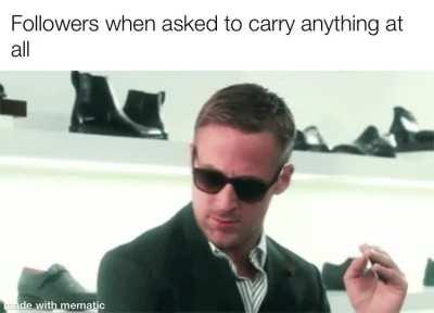 “I am an apprentice wizard! Not a pack mule!” Yeah, APPRENTICE