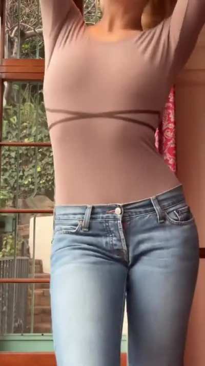 From her second TikTok account 