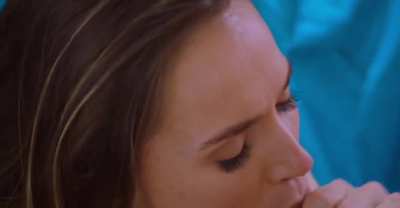 After the spurt, the satisfaction of the goddess.