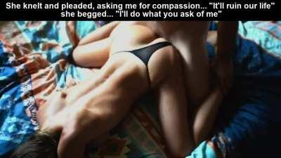 Making my Indian Aunty Follow My every Desire...