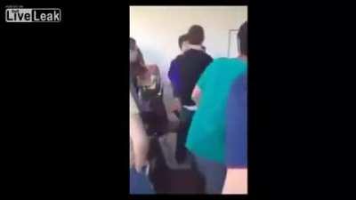 The tables are turned for this bully......one & done.