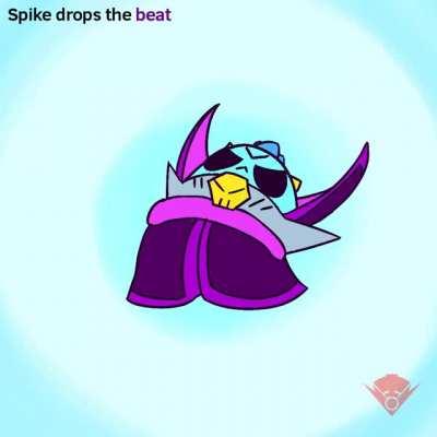 We saw amazing dark lord spike arts, now we have animation gifs.