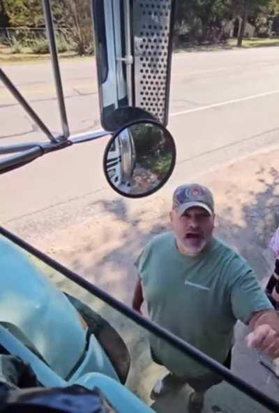 Racist Texas veteran caught cussing out the garbage men because they won’t take his extra stuff!