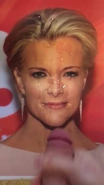 Megyn Kelly gets her sexy face SMOTHERED IN MY HOT LOAD OF CUM!!!!