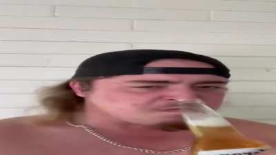 Gordon after Barney hands him the crowbar