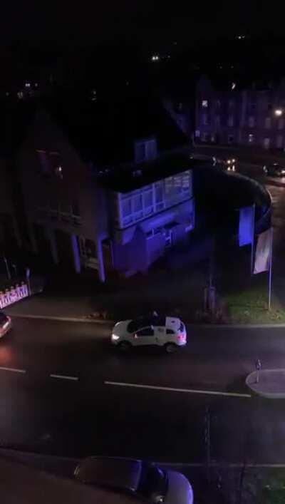 Impfgegner Autocorso mit Lautsprechern in Wetter an der Ruhr/Hagen