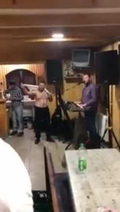 Being rudely interrupted while you’re having a good time at a party