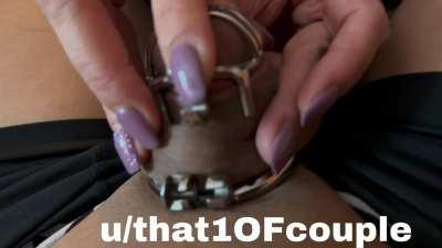 Some days are harder than others to get him back in the cage😅😈