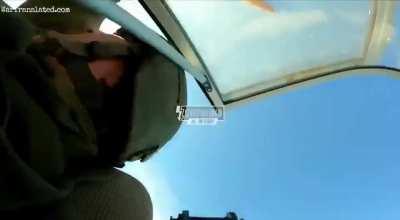 Wild footage of Russian servicemen coming under friendly fire on the Dnipro River during their exodus from Kherson