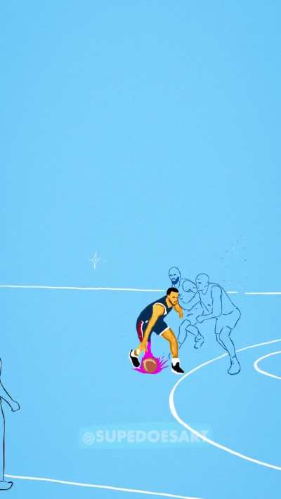 Made this hand drawn frame by frame animation of Steph Curry’s dagger 3 from the Olympics. Since it’s the offseason I thought you guys might appreciate it here. Let me know what y’all think! (OC)