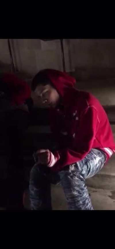 When you get so faded you start singing opera