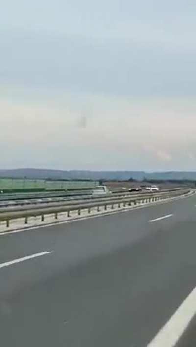 Wrong way drive on highway. (Possible tiktok challenge, not yet confirmed)