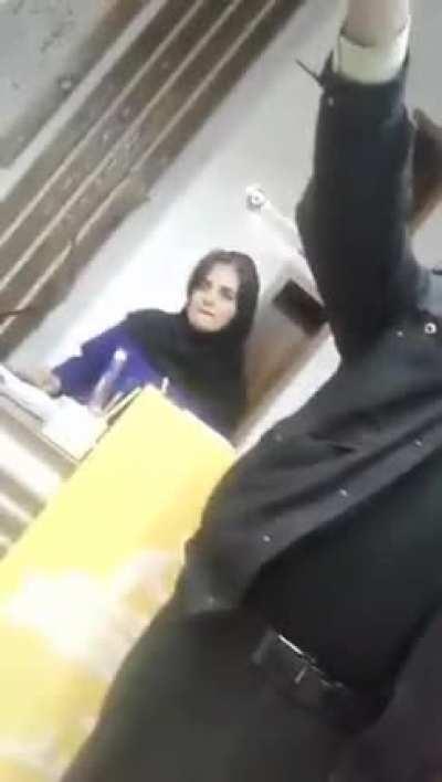 Iranian cop refuses to arrest women without hijab, and says: I have sworn to protect people lives, livelihood and honor, not how people choose to wear cloth.