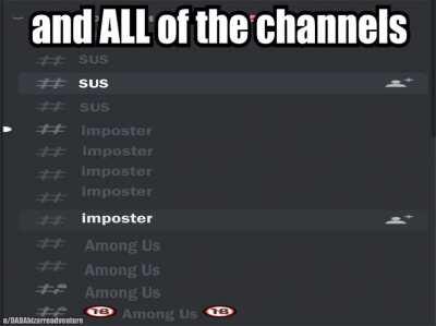 fugo doesn't like Amogus 😤