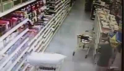 Surveillance video captured a man attempting to kidnap a 13-year-old girl