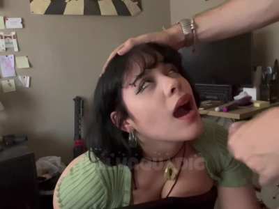 I love when he holds me still so he can paint my face