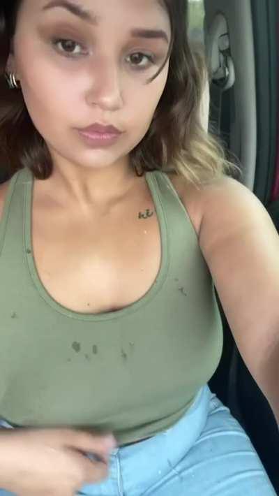 To whoever saw my tits today I hope your day is going good