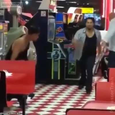 That no-look, backhand lick mega-bitchslap.