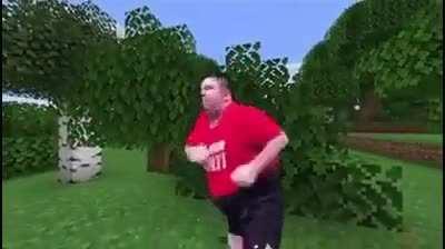 Nickado Avocado 🥑 in Minecraft ⛏️💎. Potential Chad?