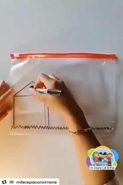 A spot light discovery drawing.