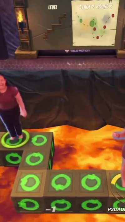 The floor is lava...