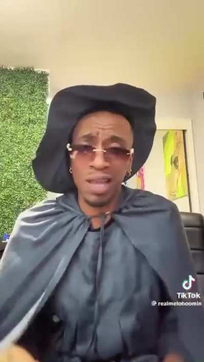 Man is spitting NOTHING BUT GOLD