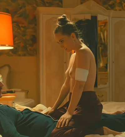 Kseniya Mishina topless in 'Fair Trade' S2E3