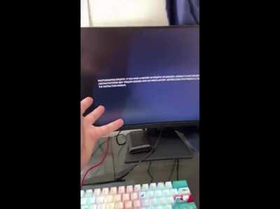 Playing the last of us 2 on ps5 be like