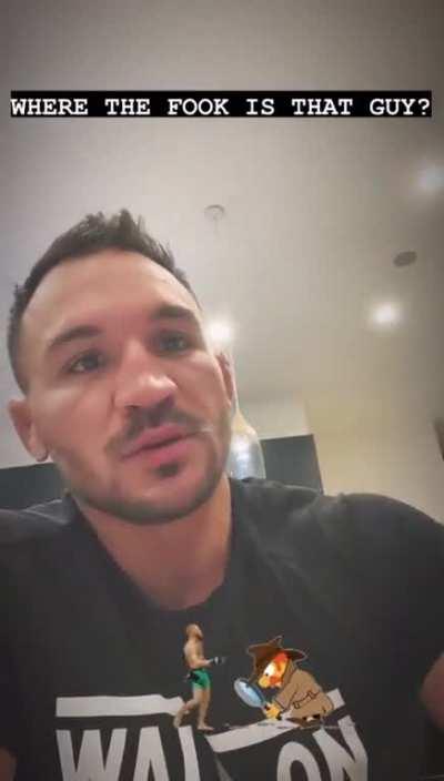 michael is slowly coming to the realisation he isn’t getting his red panty night..