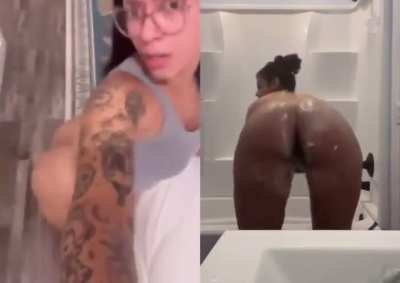 Ľunarliv and mâryelee big booty ass clapping combo