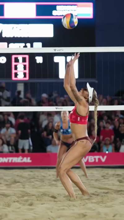 Brandie Wilkerson and Melissa Humaña Paredes - Canadian Beach Volleyball Players