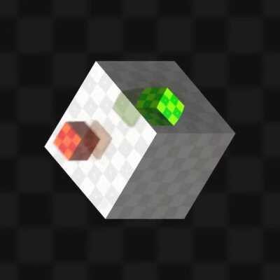 [A]Optical illusion. Try to focus on one cube at a time.