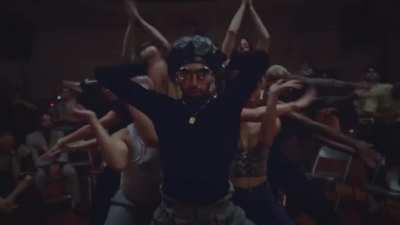 Abel dancing in the Sacrifice remix 🔥🔥🔥