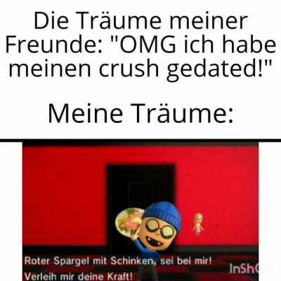 Obwohl ich schon echt gerne von Huebi träumen würde