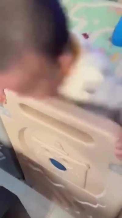 My future kid watching 3d prints