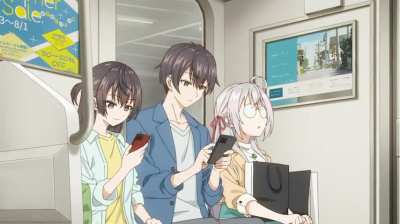 (GIF) The look on Alya-san is priceless. What is she thinking about?