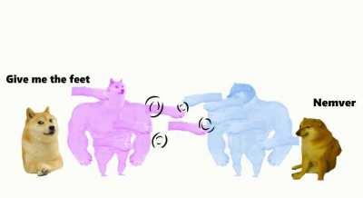 Le Feetpic Crusaders have arrived