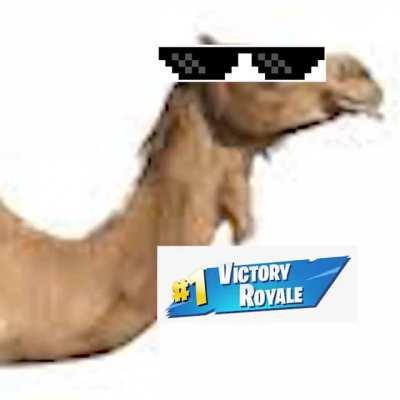 Camel negga plays Fortnite and wins epic battle الزنجي حبيب حمود 😀 😁 😂 🤣 😃