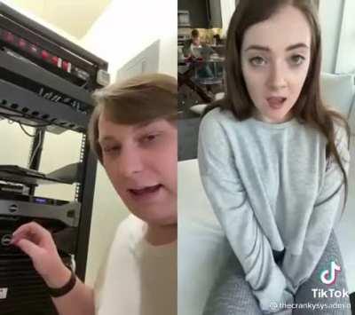 Chad shows off his homelab