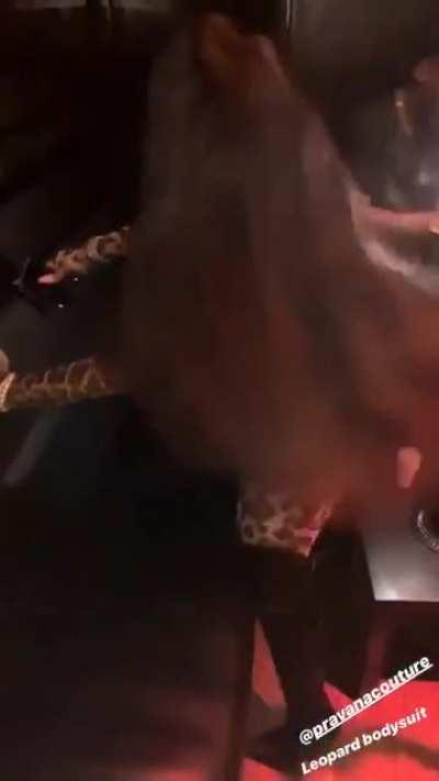 leopard bodysuit make it jiggle!!!