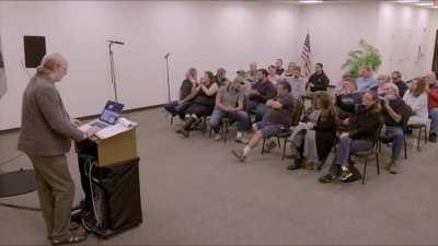 This prank by Sacha Baron Cohen displays the utter brainwashed American people by MSM. They are all automatically anti-Muslim. and these are the 'conservatives'