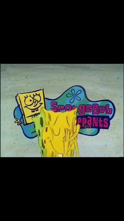 Ta raro el cap de Bob esponja gente 