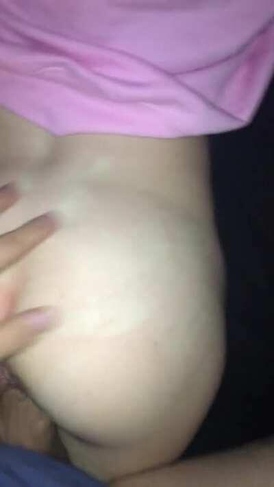 Entering from behind