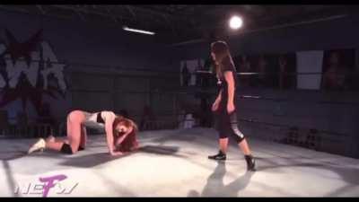 Her luscious red hair used against her 🥺