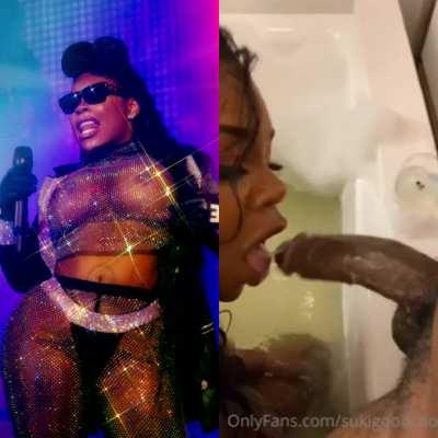 👩🏿‍🎤🧑🏿‍🎤