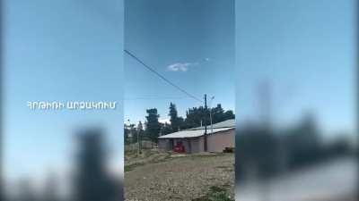 Armenian AA shot down Azeri Hermes UAV