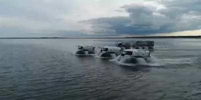 Вездеход Шерп с Питерского завода - идеальный транспорт для постапокалиптического мира (если у вас есть 7 млн рубасов)