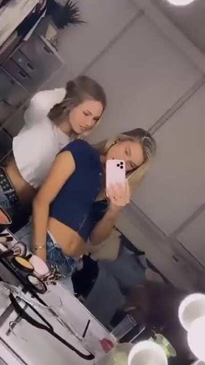 Dancing [boob flash stills in comments]