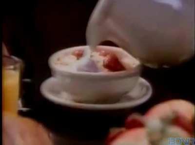 the only cereal that talks to you