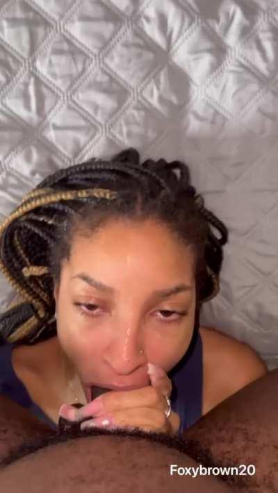 I love how this community love to watch me get my face fucked